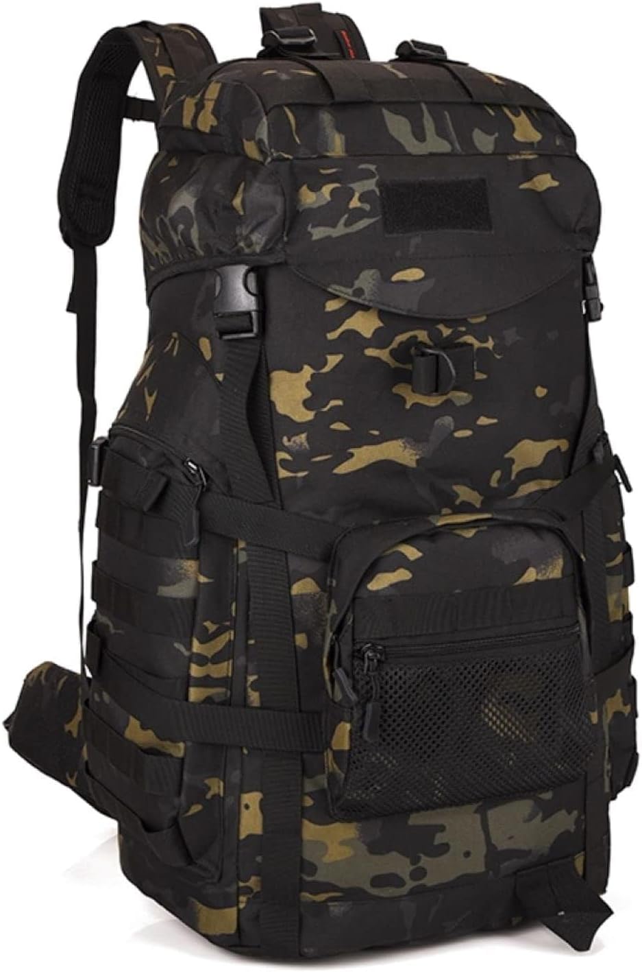 outdoor plus Extra Large Camping Backpack For Men, Military Hiking 2 Daypack Waterproof Backpacking Rucksack