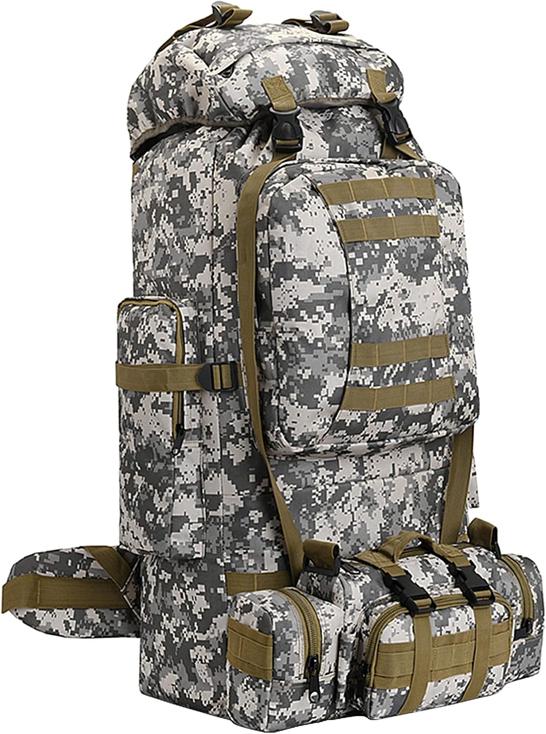 100L Camping Hiking Backpack  Rucksack Military Camping Backpacking Daypack