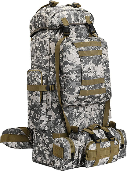 100L Camping Hiking Backpack  Rucksack Military Camping Backpacking Daypack