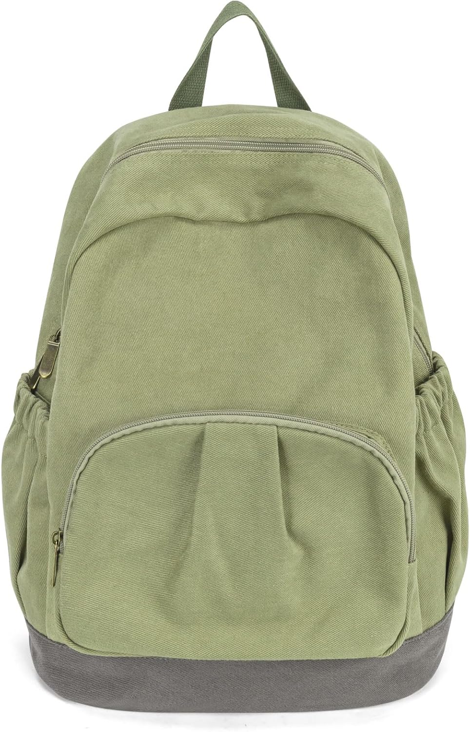 Canvas Backpack for Women Men Lightweight Bookbag for College Aesthetic Backpack for Travel Casual Daypack